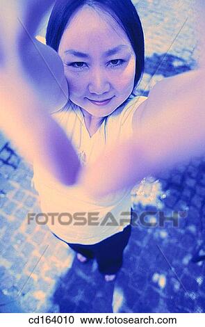 Stock Image - compose, concept, composition, Asian-American. Fotosearch