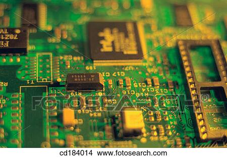 Picture - Computer board. Fotosearch