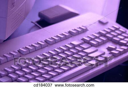 Stock Photo - Computer keyboard. Fotosearch