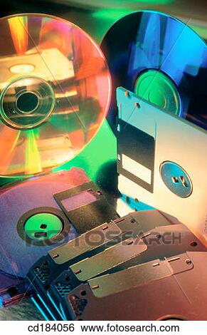 Computer storage media View Large Photo Image Stock Photograph - Computer storage media. Fotosearch