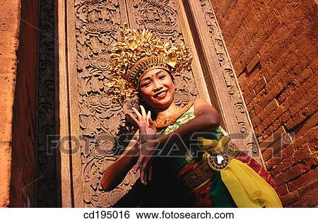 Stock Photograph - Dancer. Bali. Indonesia. Fotosearch