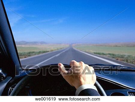 Driving View Large Photo Image Stock Photo - Driving. Fotosearch