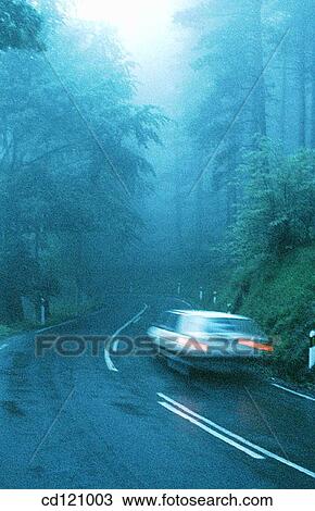 Driving under mist at Udana pass. O±ate. Spain View Large Photo Image Stock Image - Driving under mist at Udana pass. O±ate. Spain. Fotosearch