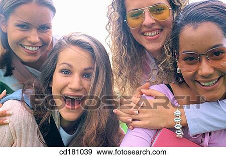 Friendship, Exuberance, Astonishment View Large Photo Image Stock Photo - Friendship, Exuberance, Astonishment. Fotosearch