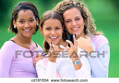 Friendship, Make up, Beauty View Large Photo Image Picture - Friendship, Make up, Beauty. Fotosearch