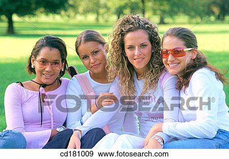 Friendship, Smile, Happy View Large Photo Image Stock Photo - Friendship, Smile, Happy. Fotosearch