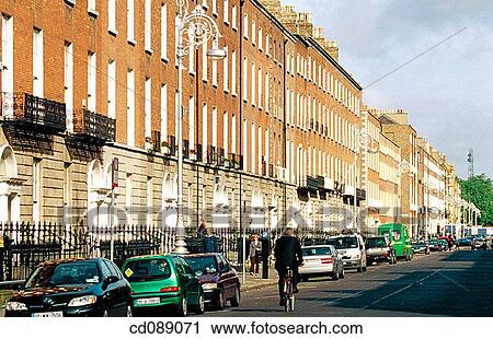 Georgian buildings in Upper Mount Street. Dublin. Ireland View Large Photo Image Stock Image - Georgian buildings in Upper Mount Street. Dublin. Ireland. Fotosearch