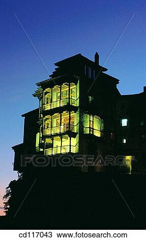 Hanging houses. Cuenca. Spain View Large Photo Image Stock Image - Hanging houses. Cuenca. Spain. Fotosearch