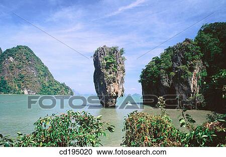 James Bond Island. Phangna. Phuket. Thailand View Large Photo Image Stock Image - James Bond Island. Phangna. Phuket. Thailand. Fotosearch