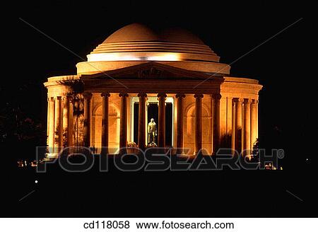 Stock Photo - Jefferson Memorial. Washington D. C. USA. Fotosearch
