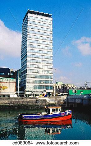 Liberty Hall. Dublin. Ireland View Large Photo Image Picture - Liberty Hall. Dublin. Ireland. Fotosearch