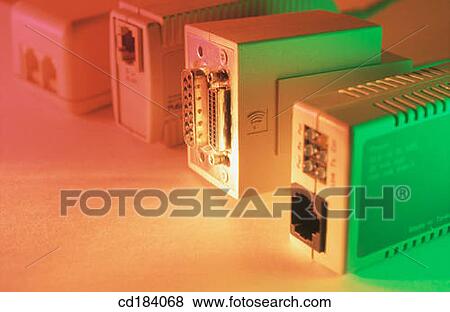 Network connectors View Large Photo Image Stock Photo - Network connectors. Fotosearch