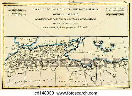 North Africa, 18th century map View Large Photo Image Stock Image - North Africa, 18th century map. Fotosearch
