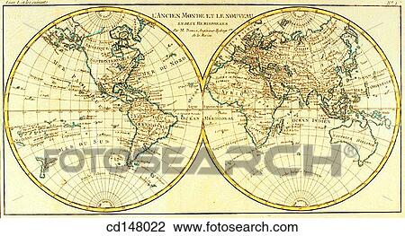 Old and new world hemispheres View Large Photo Image Stock Image - Old and new world hemispheres. Fotosearch