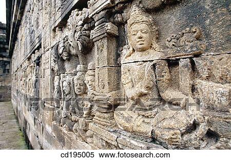 Relief. Borobudur Temple. Java. Indonesia View Large Photo Image Stock Photography - Relief. Borobudur Temple. Java. Indonesia. Fotosearch