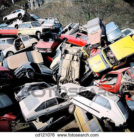 Scrapyard. Cestona. Spain View Large Photo Image Stock Photograph - Scrapyard. Cestona. Spain. Fotosearch