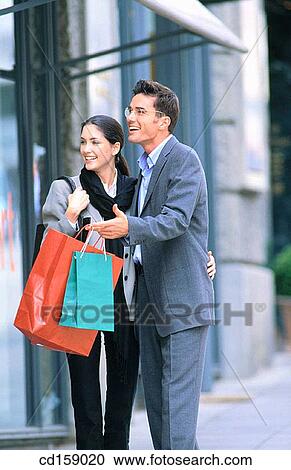Shopping, Happy, Leisure View Large Photo Image Stock Image - Shopping, Happy, Leisure. Fotosearch