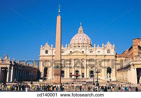 St. Peter's Square. Rome. Italy View Large Photo Image Stock Image - St. Peter's Square. Rome. Italy. Fotosearch