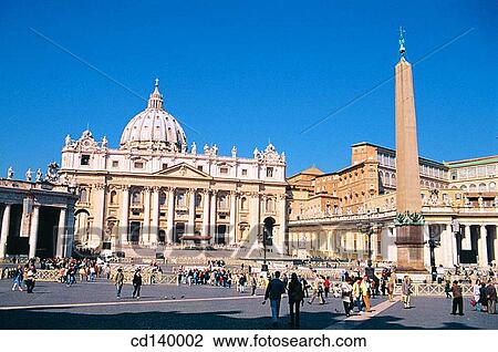 St. Peter's Square. Rome. Italy View Large Photo Image Stock Image - St. Peter's Square. Rome. Italy. Fotosearch