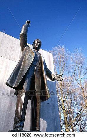 Stock Photo - Statue of president Theodore Roosevelt. Washington D. C. USA. Fotosearch