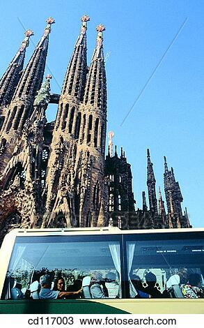 Temple of the Sagrada Familia by Gaud?. Barcelona. Spain View Large Photo Image Stock Image - Temple of the Sagrada Familia by Gaud?. Barcelona. Spain. Fotosearch