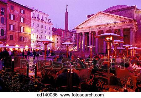 The Pantheon in Piazza della Rotonda. Rome. Italy View Large Photo Image Stock Photograph - The Pantheon in Piazza della Rotonda. Rome. Italy. Fotosearch