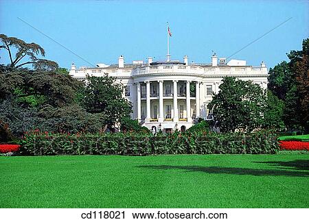 The White House, the official office and residence of the president of the United States. Washington D. C. USA View Large Photo Image Stock Image - The White House, the official office and residence of the president of the United States. Washington D. C. USA. Fotosearch
