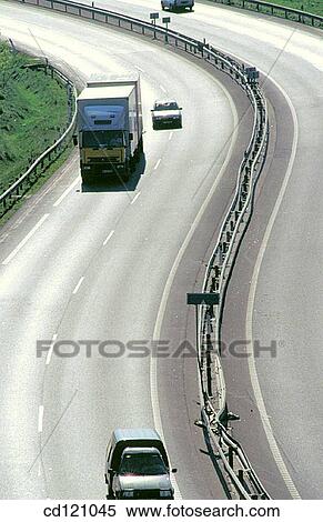 Traffic at N-I highway near Isasondo. Guipuzcoa. Spain View Large Photo Image Stock Photography - Traffic at N-I highway near Isasondo. Guipuzcoa. Spain. Fotosearch