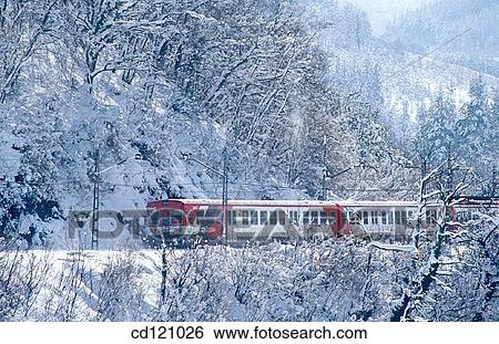 Tram under snow. Legazpi. Spain View Large Photo Image Stock Photograph - Tram under snow. Legazpi. Spain. Fotosearch