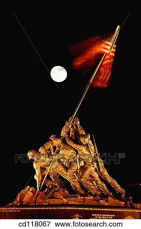 U. S. Marine Corps War Memorial. Arlington National Cemetery, near Washington D. C. Virginia. USA View Large Photo Image Stock Photo - U. S. Marine Corps War Memorial. Arlington National Cemetery, near Washington D. C. Virginia. USA. Fotosearch