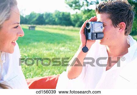 Stock Photo - Videotape, Film, Fun. Fotosearch
