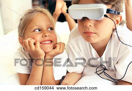 Virtual Reality, Game, Fun View Large Photo Image Picture - Virtual Reality, Game, Fun. Fotosearch