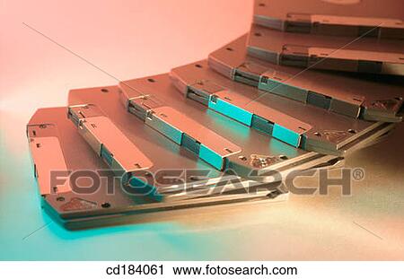 Stock Image - ZIP disks. Fotosearch