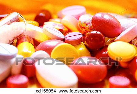 Picture - abundant, Close-up, capsule, blurred, abundance. Fotosearch