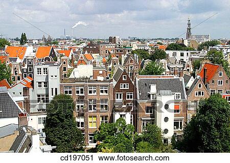 Aerial view. Amsterdam. Holland View Large Photo Image Stock Image - Aerial view. Amsterdam. Holland. Fotosearch