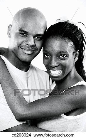 African-American, bond, black and white, black, affection View Large Photo Image Picture - African-American, bond, black and white, black, affection. Fotosearch