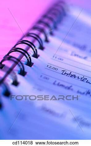 Appointment diary View Large Photo Image Stock Photo - Appointment diary. Fotosearch