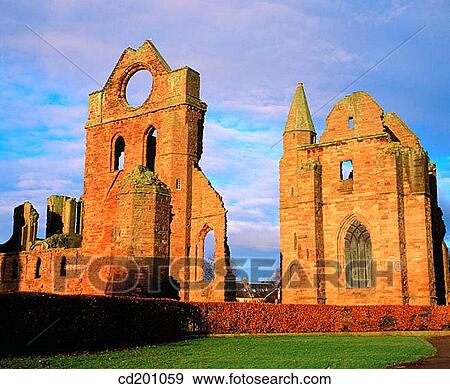 Arbroath Abbey. Arbroath. Angus. Scotland View Large Photo Image Stock Photo - Arbroath Abbey. Arbroath. Angus. Scotland. Fotosearch
