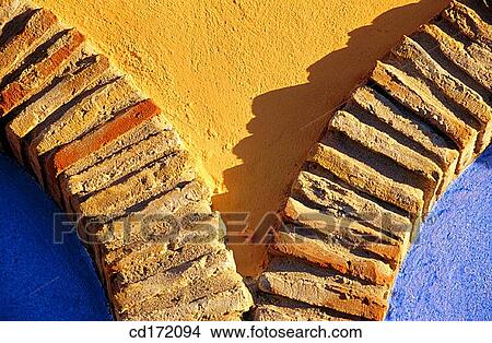 Picture - architecture, Close-up, brick, background, arch. Fotosearch