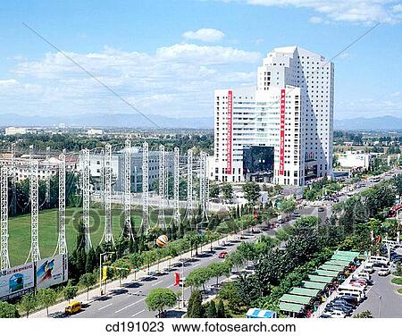 Asian sports village. Beijing. China View Large Photo Image Stock Image - Asian sports village. Beijing. China. Fotosearch
