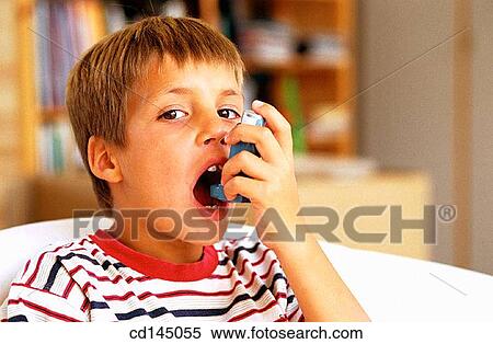 asthmatic, child, boy, at-home, asthma View Large Photo Image Stock Photography - asthmatic, child, boy, at-home, asthma. Fotosearch