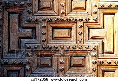 Stock Photo - background, Close-up, concept, detail, door. Fotosearch