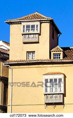 Stock Image - balcony, day, concept, building, architecture. Fotosearch