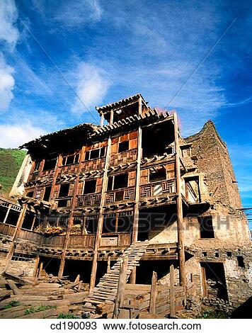 Barkam. Sichuan Province. China View Large Photo Image Stock Image - Barkam. Sichuan Province. China. Fotosearch