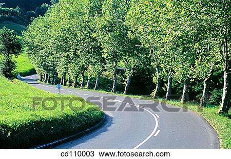 bend, country, curve, day, deserted View Large Photo Image Stock Image - bend, country, curve, day, deserted. Fotosearch