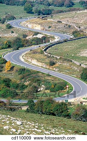 bend, country, curve, day, dizziness View Large Photo Image Stock Photo - bend, country, curve, day, dizziness. Fotosearch
