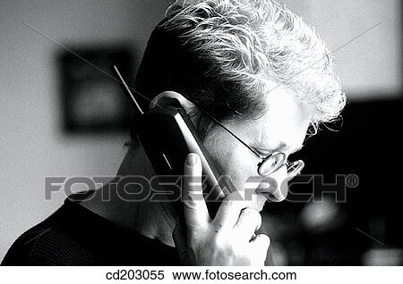 black and white, contemporary, communication, at-home View Large Photo Image Stock Photography - black and white, contemporary, communication, at-home. Fotosearch