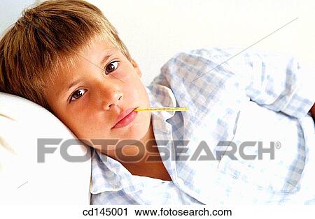 boy, child, childhood, contemporary, fever View Large Photo Image Stock Image - boy, child, childhood, contemporary, fever. Fotosearch