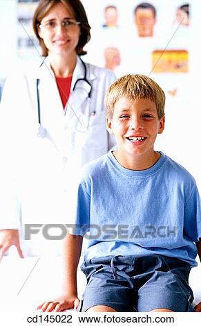 boy, child, childhood, doctor, Doctor's office View Large Photo Image Stock Image - boy, child, childhood, doctor, Doctor's office. Fotosearch