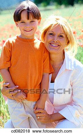 Stock Photo - boy, child, contemporary, country. Fotosearch